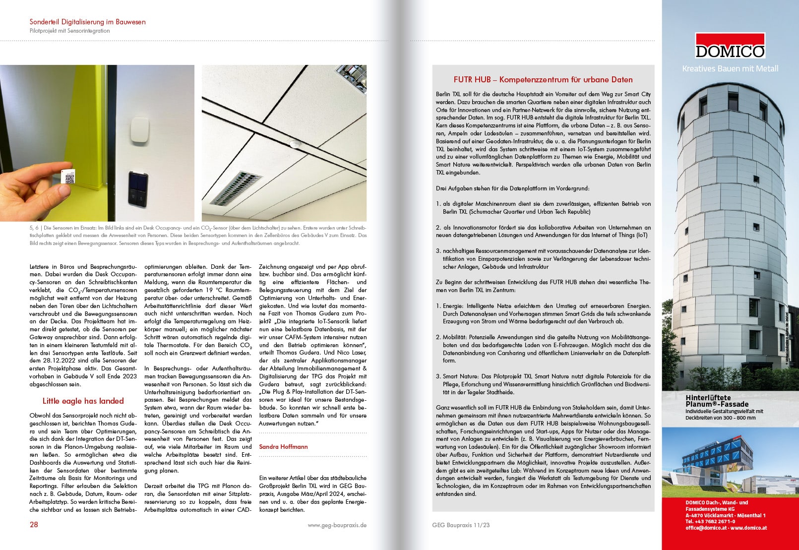 Pilotprojekt Sensorintegration 03